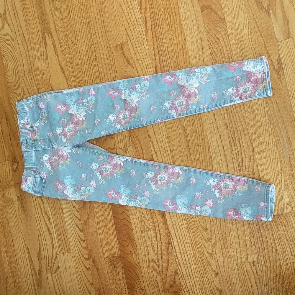 GapKids Floral Super Skinny Jeans